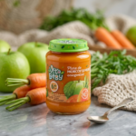 Piure de morcov și mere Vita Baby 180g
