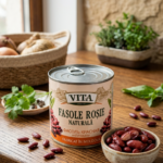 Fasole Roșie Naturală VITA 410g - Calitate din Moldova
